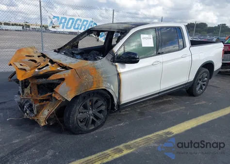2025 Honda Ridgeline Sport from USA, damaged, VIN 5FPYK3F17SB017016